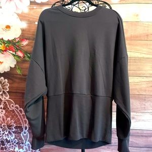 NWOT Athleta Potrero Shale Sweatshirt